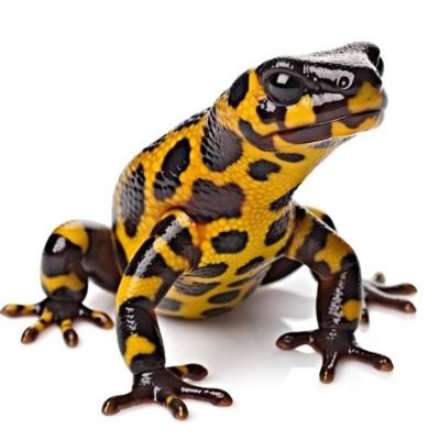  Fire Salamander: A Master of Camouflage with Vibrant Yellow Stripes That Scream 'Beware'!